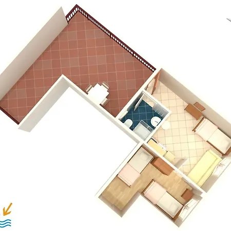 Gæstehus With A Parking Space Podaca, Makarska - 517 3*